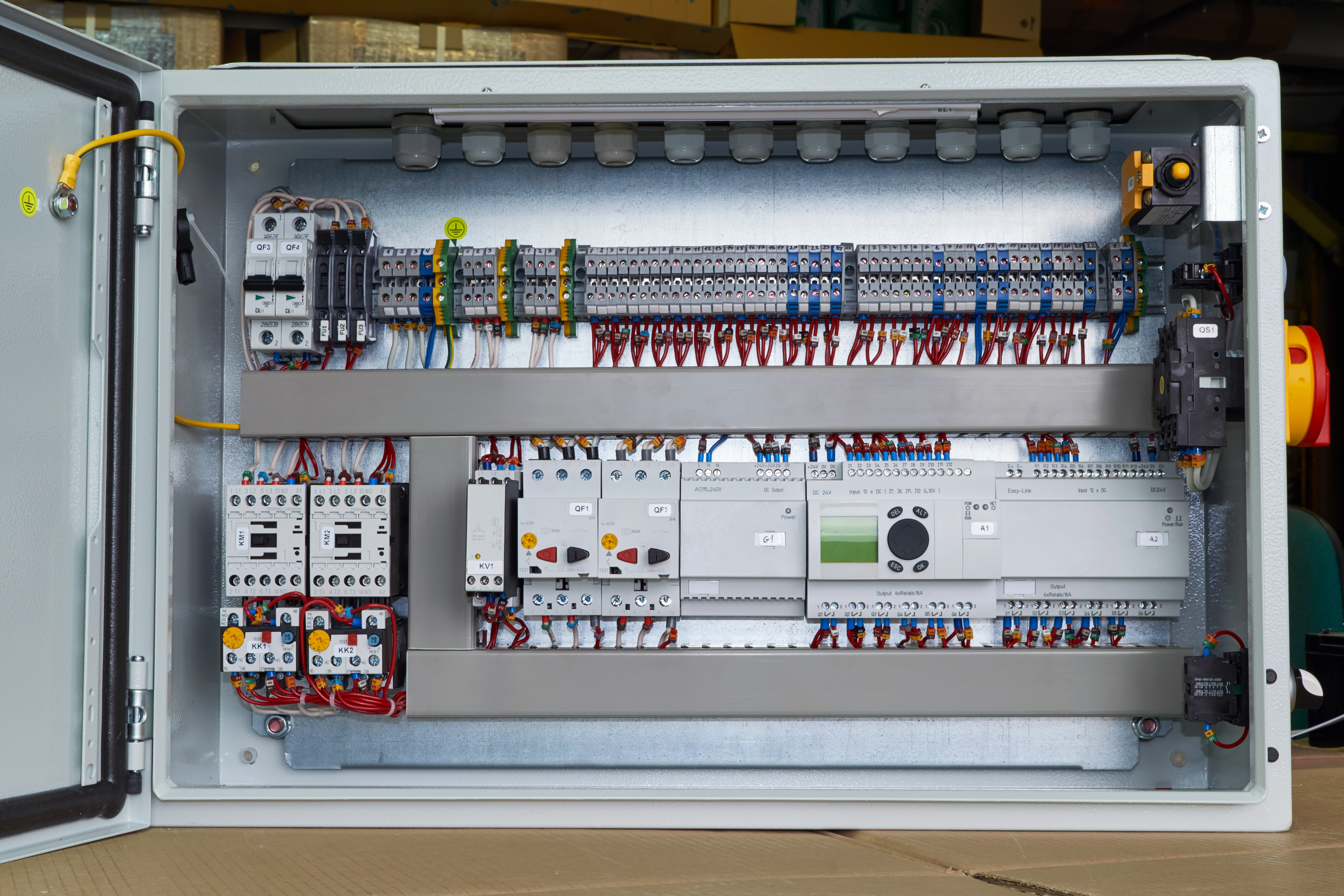 Industrial Control Panel Installation